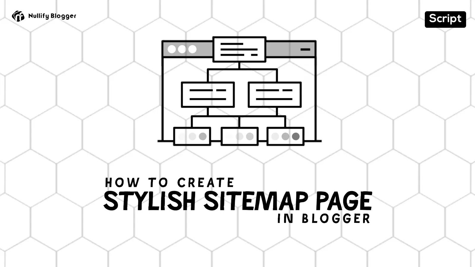 How To Create A Stylish Sitemap Page In Blogger?