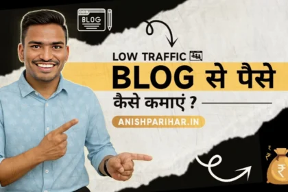 कम ट्रैफिक ब्लॉग से पैसे कमाने के तरीके - हिंदी गाइड बिगिनर्स के लिए